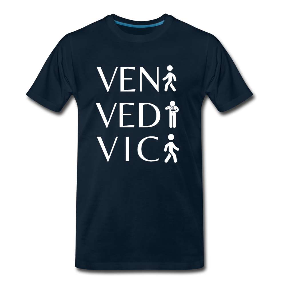 Veni Vedi Vici  T-shirt - deep navy