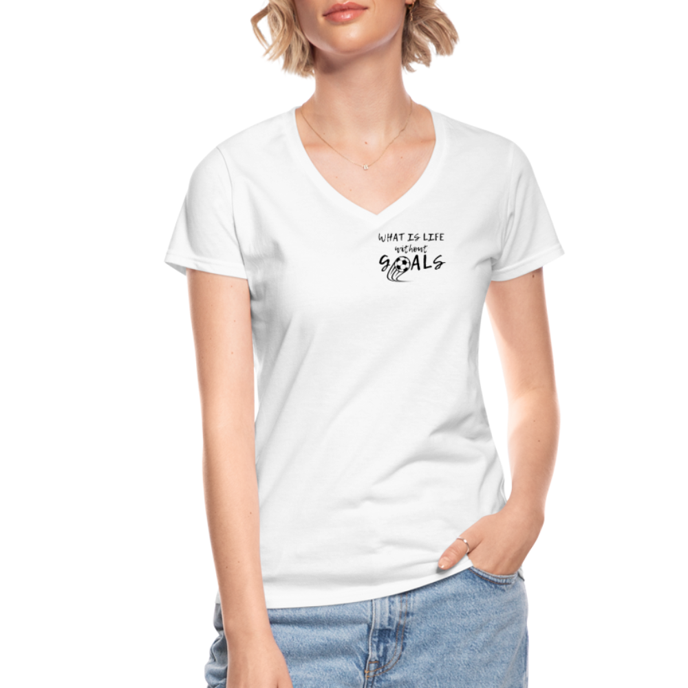 Proud, Loud, Soccer Mamma T-Shirt - white