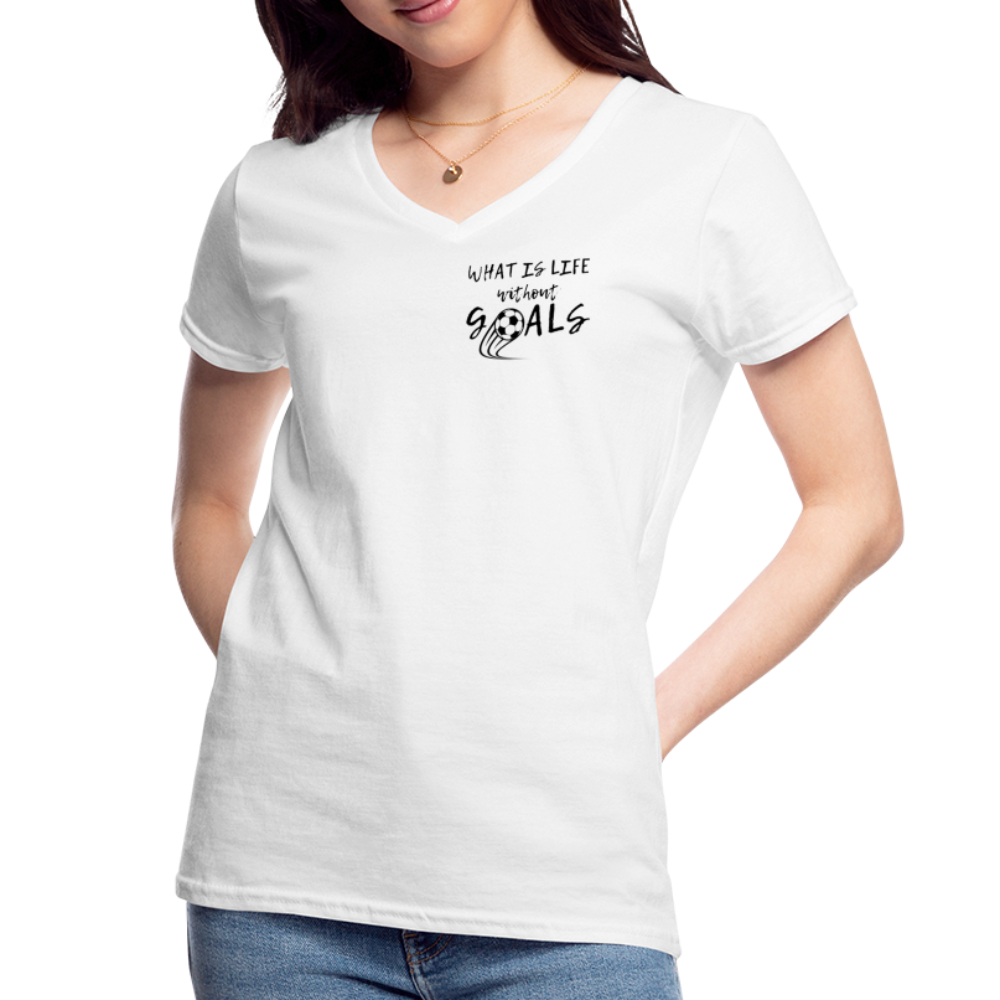 Proud, Loud, Soccer Mamma T-Shirt - white