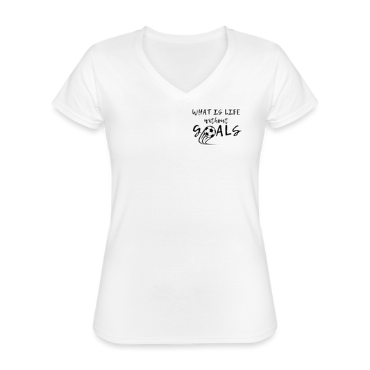 Proud, Loud, Soccer Mamma T-Shirt - white