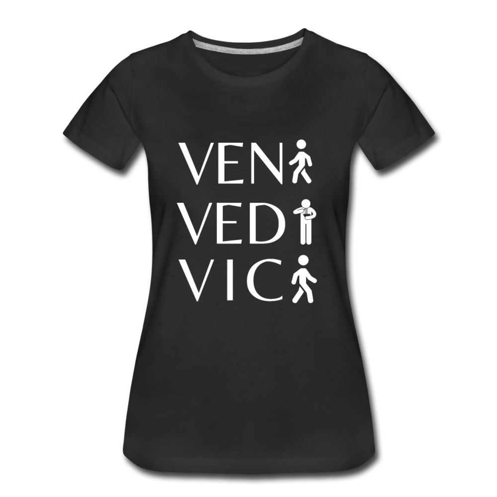 Veni Vedi Vici Unisex T-shirt - black