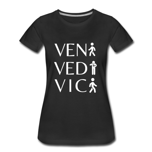 Veni Vedi Vici Unisex T-shirt - black