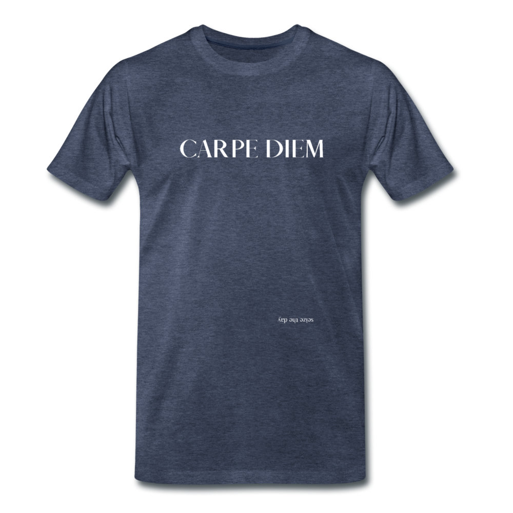 Carpe Diem Unisex T-Shirt - heather blue