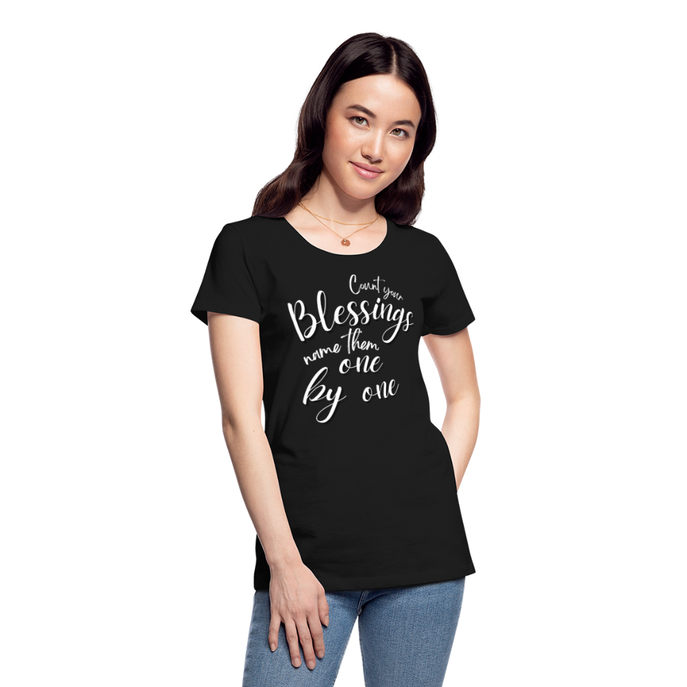 Women’s Premium Organic T-Shirt - black