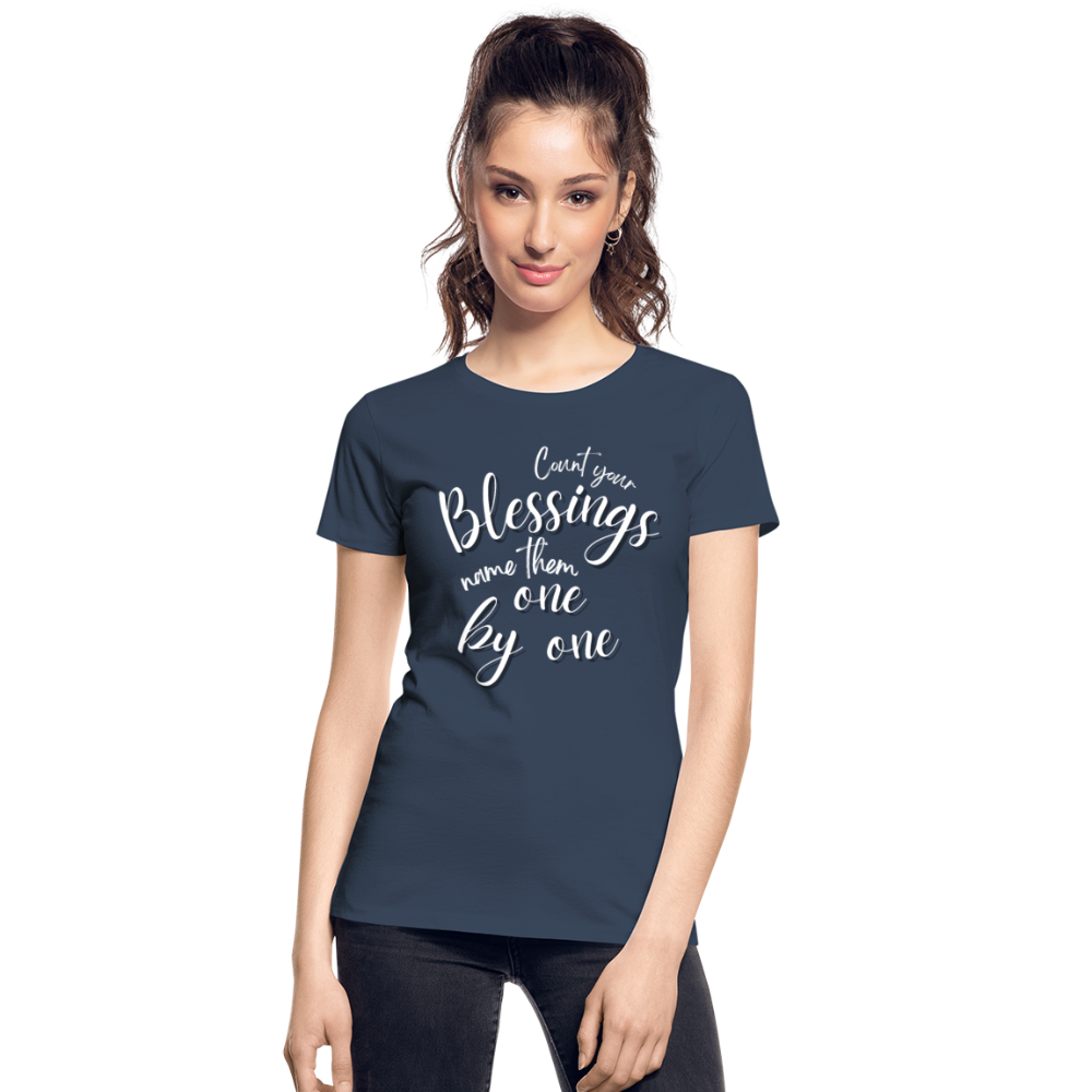 Women’s Premium Organic T-Shirt - navy