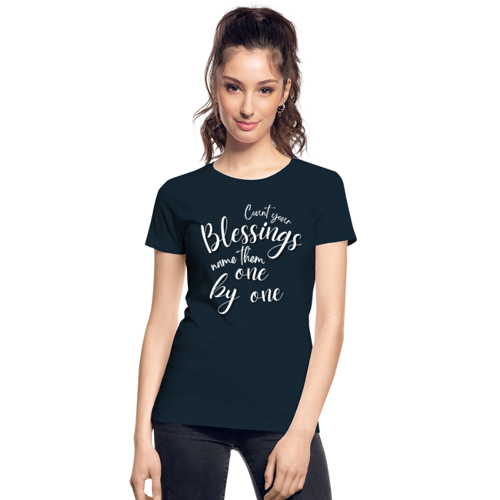 Women’s Premium Organic T-Shirt - deep navy