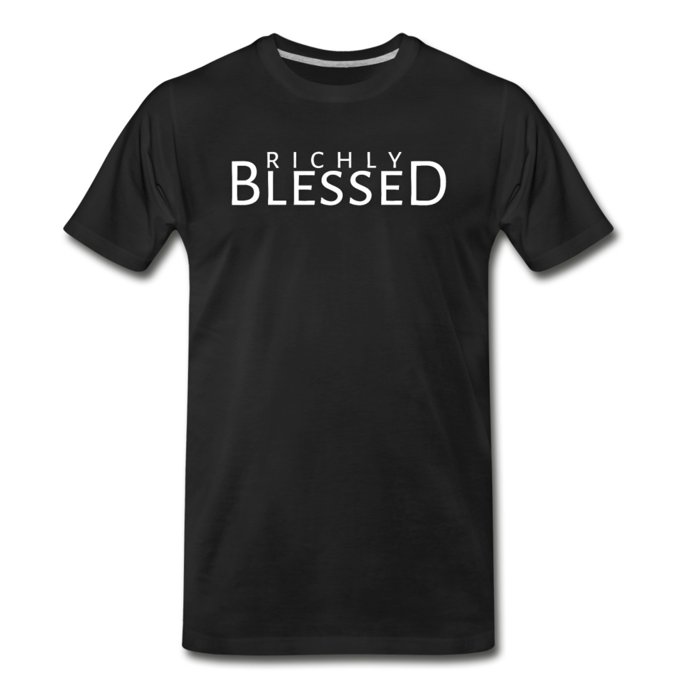 Richly Blessed Organic T-Shirt - black