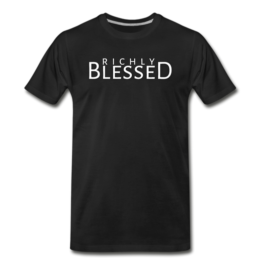 Richly Blessed Organic T-Shirt - black