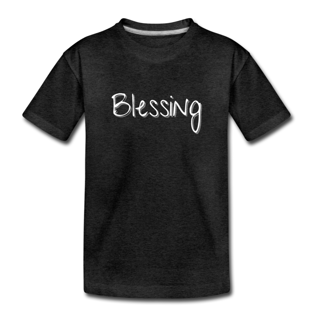 Blessing Youth T-shirt - charcoal grey