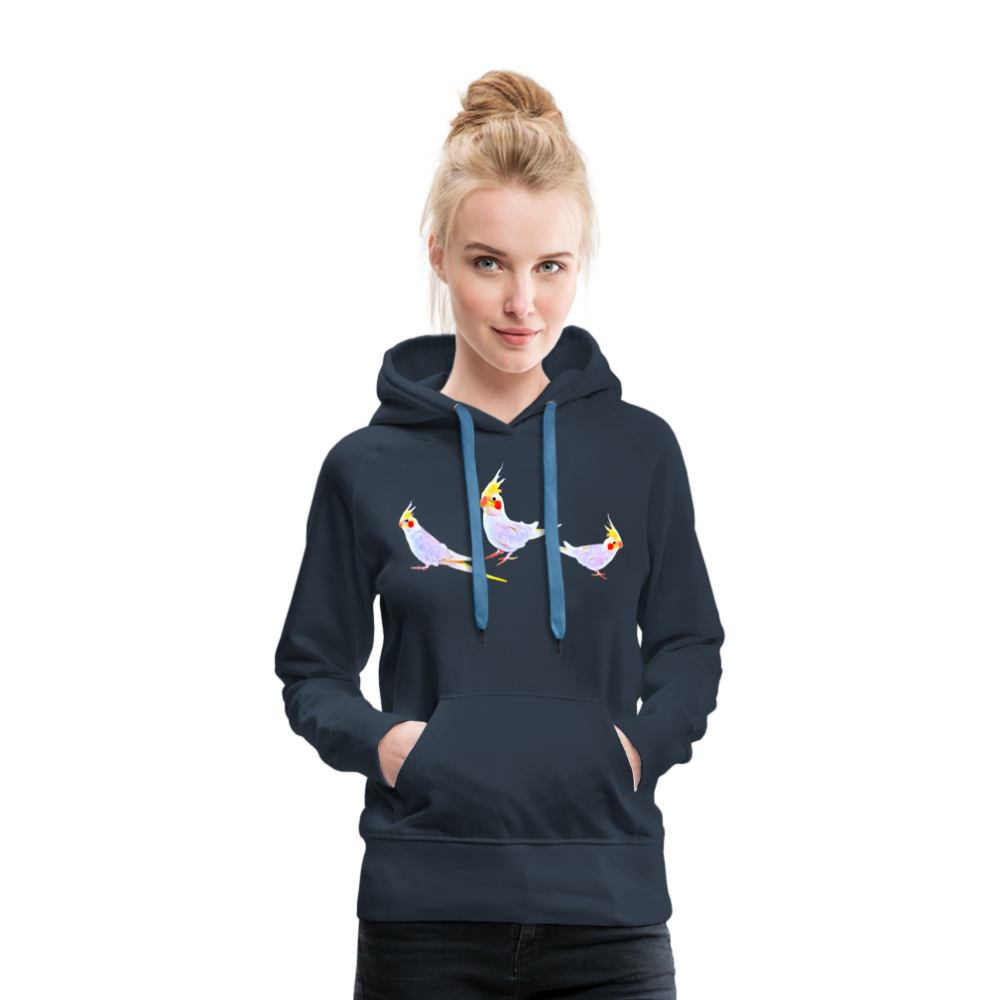 Women’s Premium Hoodie Cockodoodle - navy