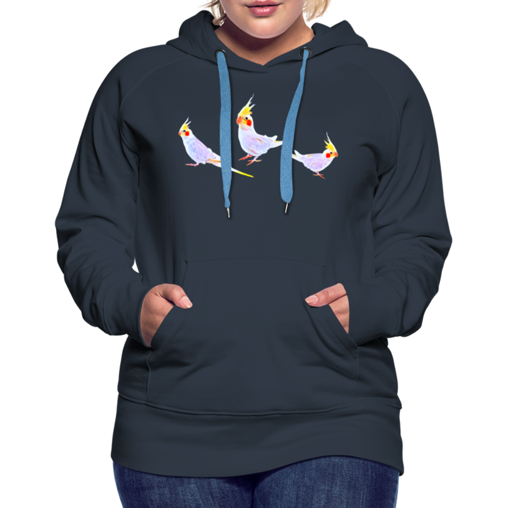 Women’s Premium Hoodie Cockodoodle - navy