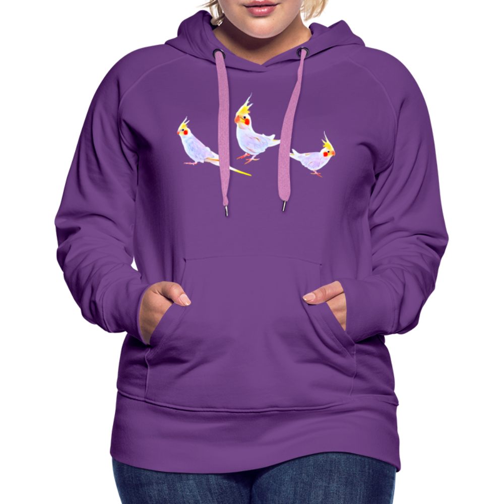 Women’s Premium Hoodie Cockodoodle - purple