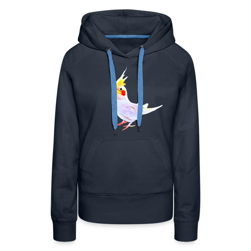 Women’s Premium Hoodie One Cockatiel - navy