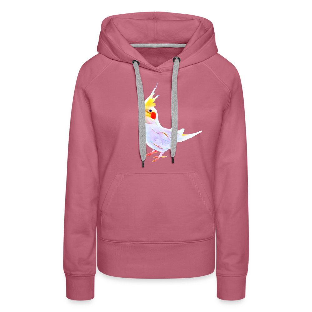 Women’s Premium Hoodie One Cockatiel - mauve